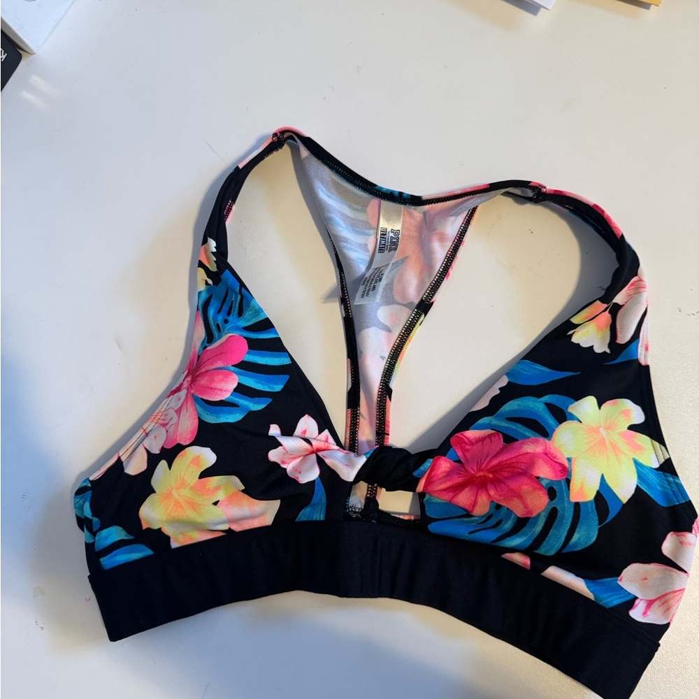 Pink brand swim top